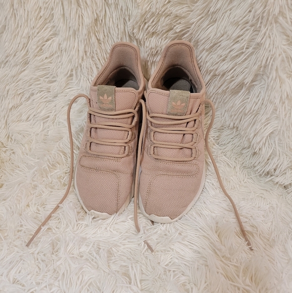 adidas Other - Adidas Big Girl/Women Tubular Shadow Beige Running Shoes size 5.5